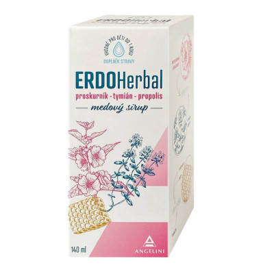 ERDOHerbal Syrop miodowy naturalny 140 ml | Wereco