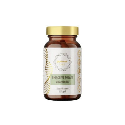 Puravia LABS Bioaktywny folian 5-MTHF Quatrefolic 60 kapsułek | Wereco