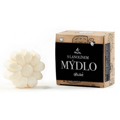 Mydełko dziecięce alchemistek lanolin kształty – samochodzik motylek | WERECO