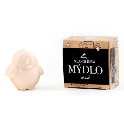 Mydełko dziecięce alchemistek lanolin kształty – samochodzik motylek | WERECO