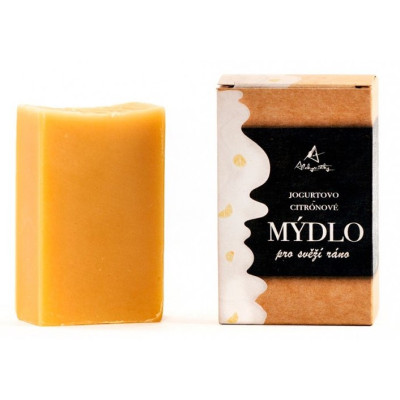 Alchemiczne mydło jogurtowe krojone – świeże poranek 90g | WERECO