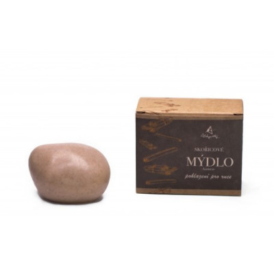 Alchemiczne mydło cynamonowe kamień – peeling do rąk 95g | WERECO