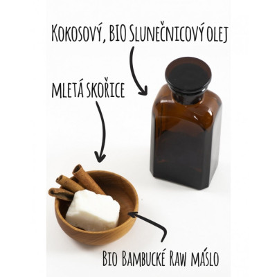Alchemiczne mydło cynamonowe kamień – peeling do rąk 95g | WERECO