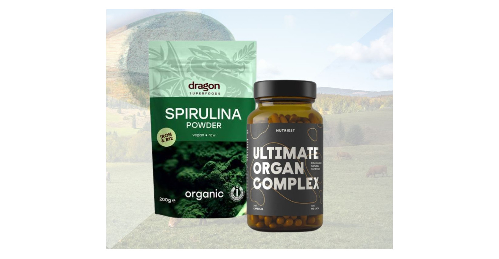 Porównaliśmy dla Was odżywianie organów, spirulinę i enzymy trawienne: Czy roślinne suplementy diety mogą swoimi właściwościami zastąpić formę zwierzęcą?
